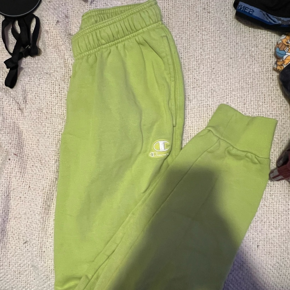Green Champion Sweatpants (Never Worn)